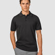 Everyday Knit Short Sleeve Polo Black