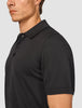 Everyday Knit Short Sleeve Polo Black