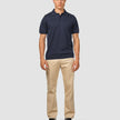 Everyday Knit Short Sleeve Polo Navy