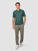 Everyday Knit Short Sleeve Polo Shadow Green