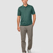 Everyday Knit Short Sleeve Polo Shadow Green