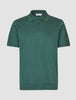 Everyday Knit Short Sleeve Polo Shadow Green