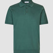 Everyday Knit Short Sleeve Polo Shadow Green