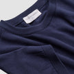 Fine Knit T-shirt Navy