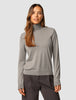 Fine Knit Turtleneck Dark Sand