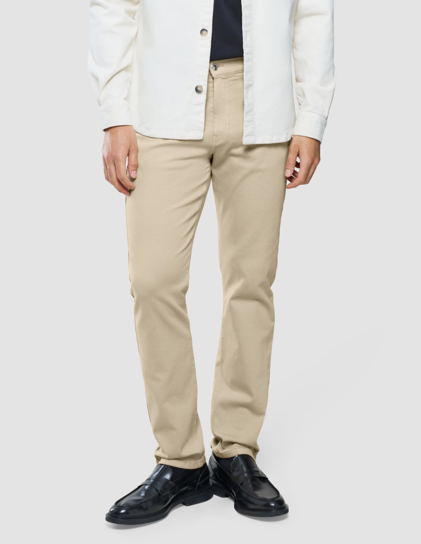 Classic 5-Pocket Pants Slim Safari