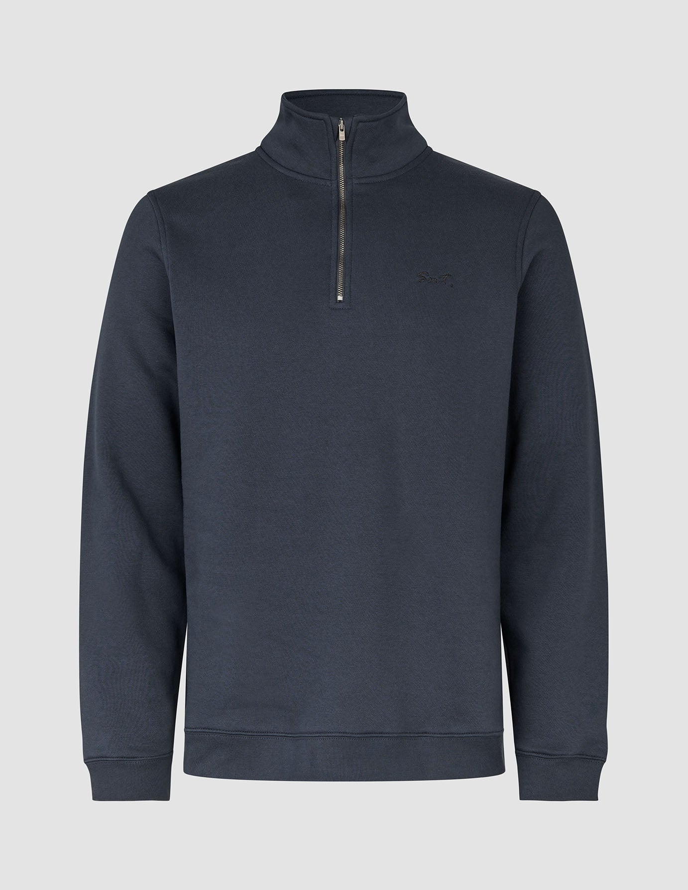 Sweat Half Zip Dark Navy