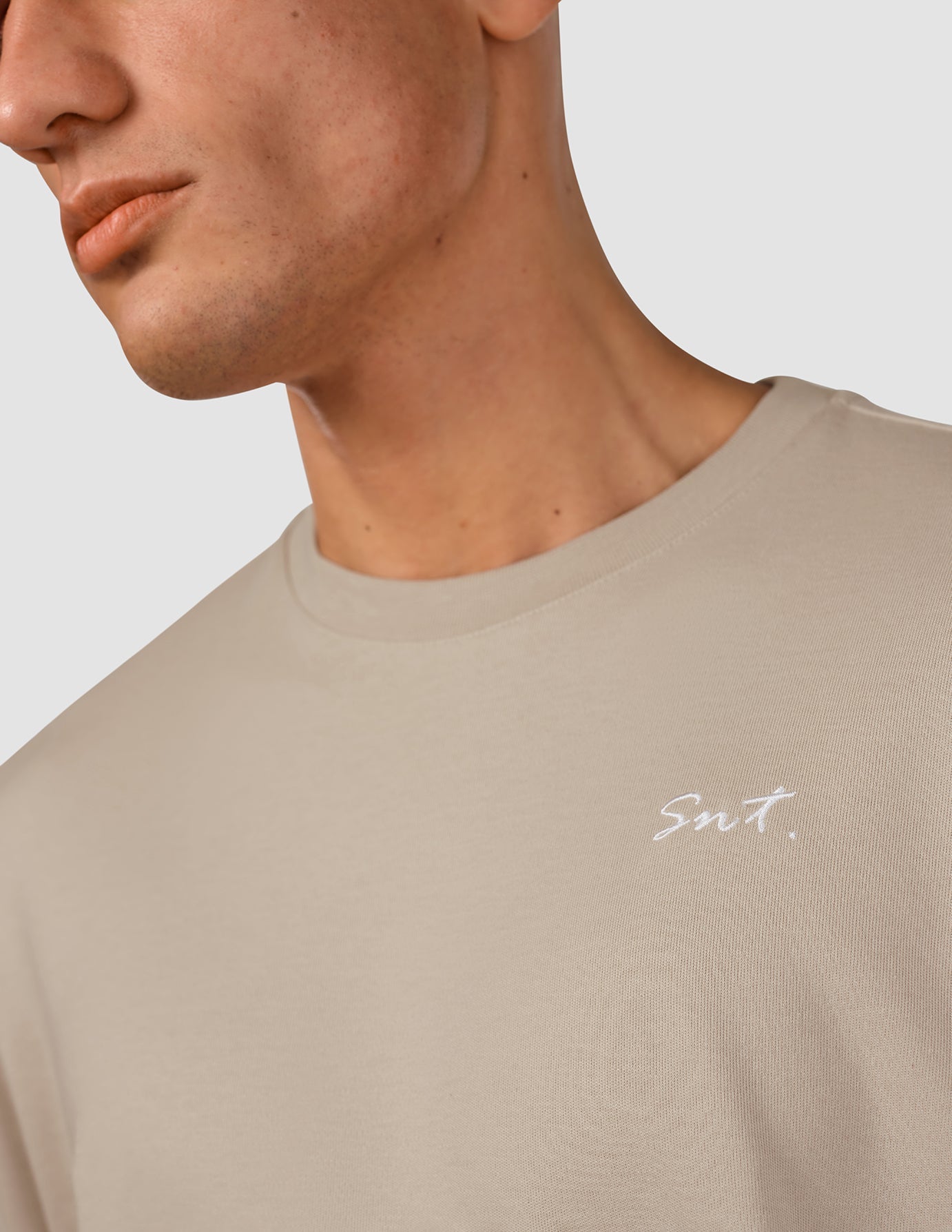 Heavy Box Fit T-shirt Legacy Stone Beige