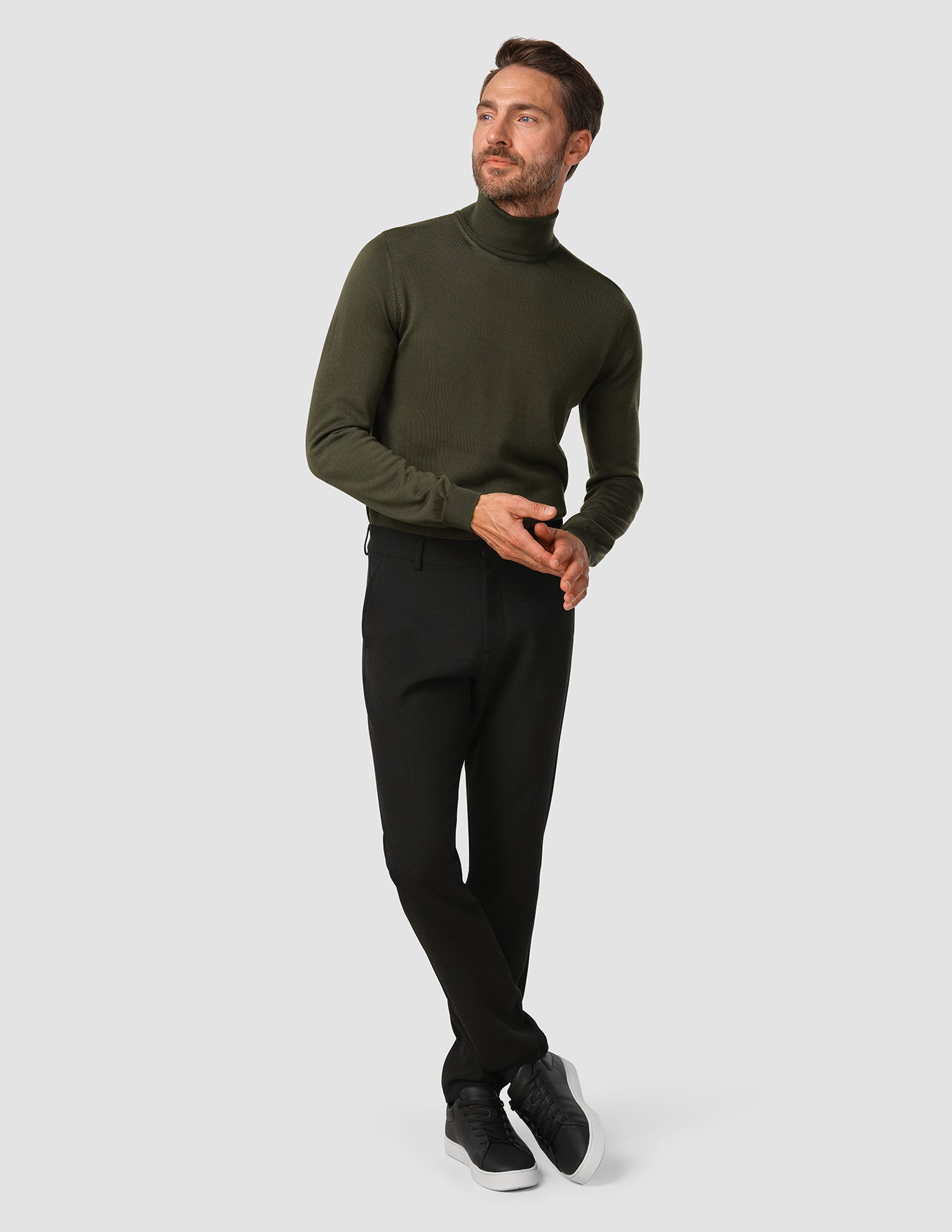 Heavy Edition Pants Slim Black Melange 2.0