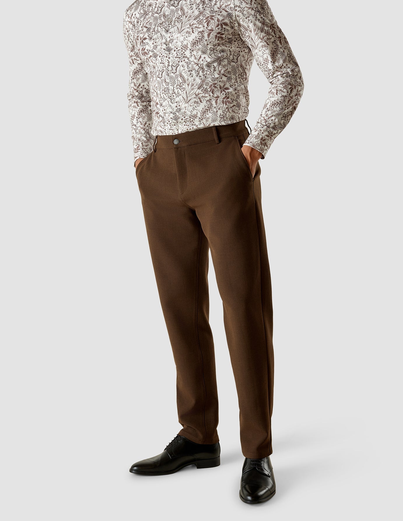 Heavy Edition Pants Slim Espresso Melange 2.0