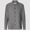 Heavy Edition Transitional Overshirt Grey Herringbone