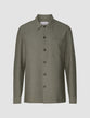 Heavy Edition Transitional Overshirt Remote Green Twill