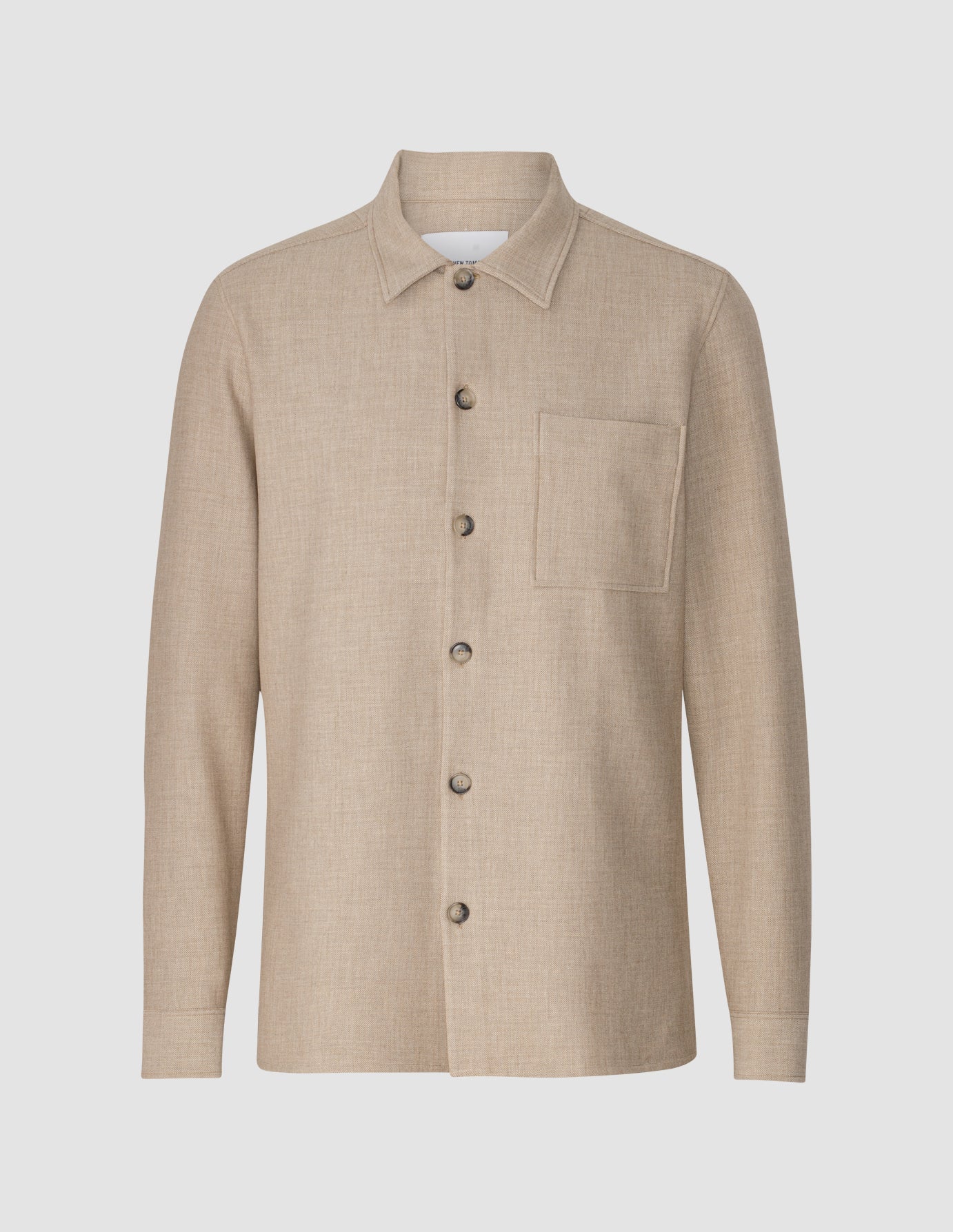 Heavy Edition Transitional Overshirt Sand Twill