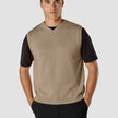 Heavy Knit Vest Khaki Molinaire