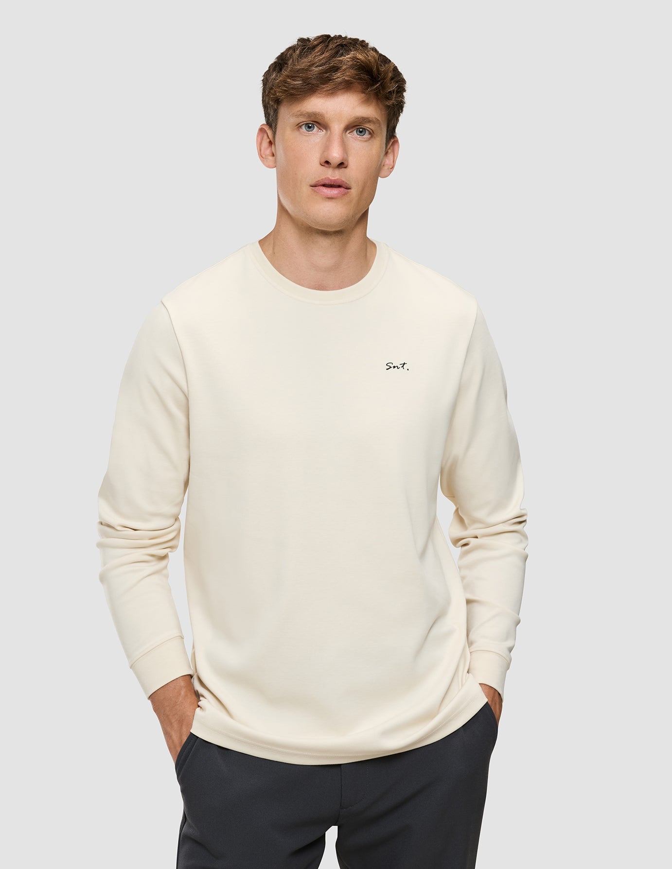 Lightweight Crewneck Off White