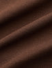 Heavy Box Fit T-shirt Saddle Brown