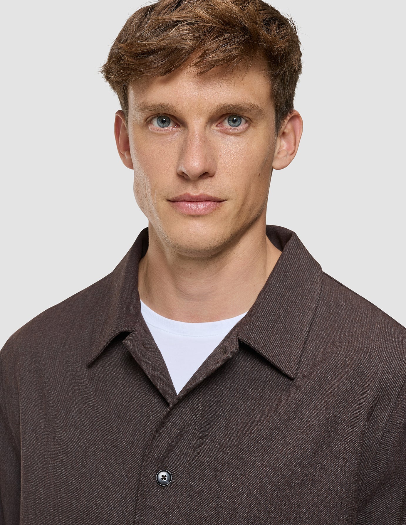 Heritage Overshirt Ash Brown