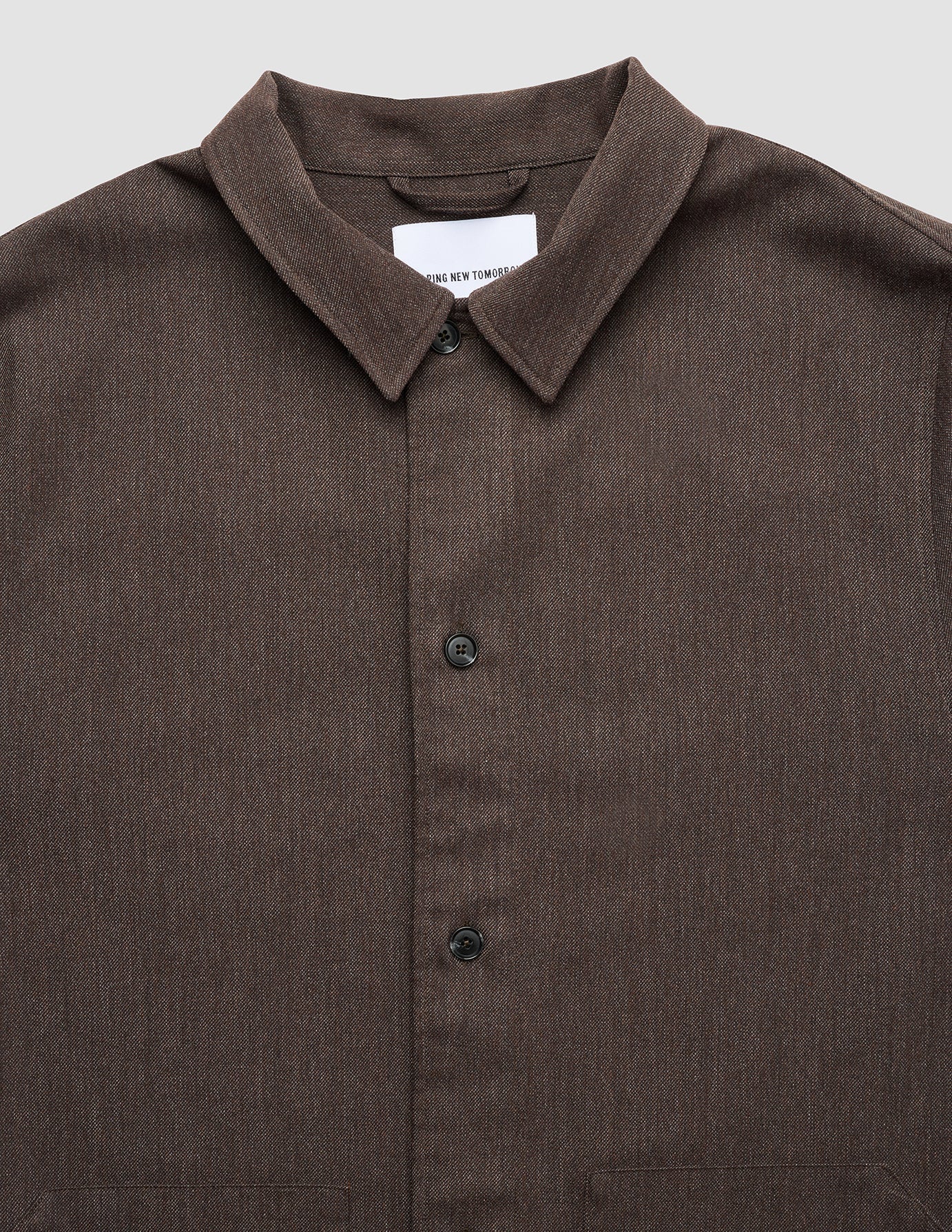 Heritage Overshirt Ash Brown