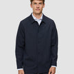 Heritage Overshirt Dark Navy Pinstripe