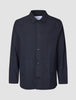 Heritage Overshirt Dark Navy Pinstripe