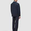 Heritage Overshirt Dark Navy Pinstripe