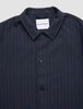 Heritage Overshirt Dark Navy Pinstripe