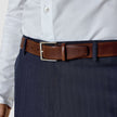 Leather Belt Dark Brown