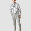 Lightweight Classic Shirt Navy Flower Regular