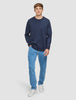 Lightweight Crewneck Dark Navy