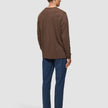 Lightweight Crewneck Saddle Brown