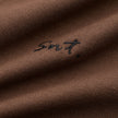 Lightweight Crewneck Saddle Brown