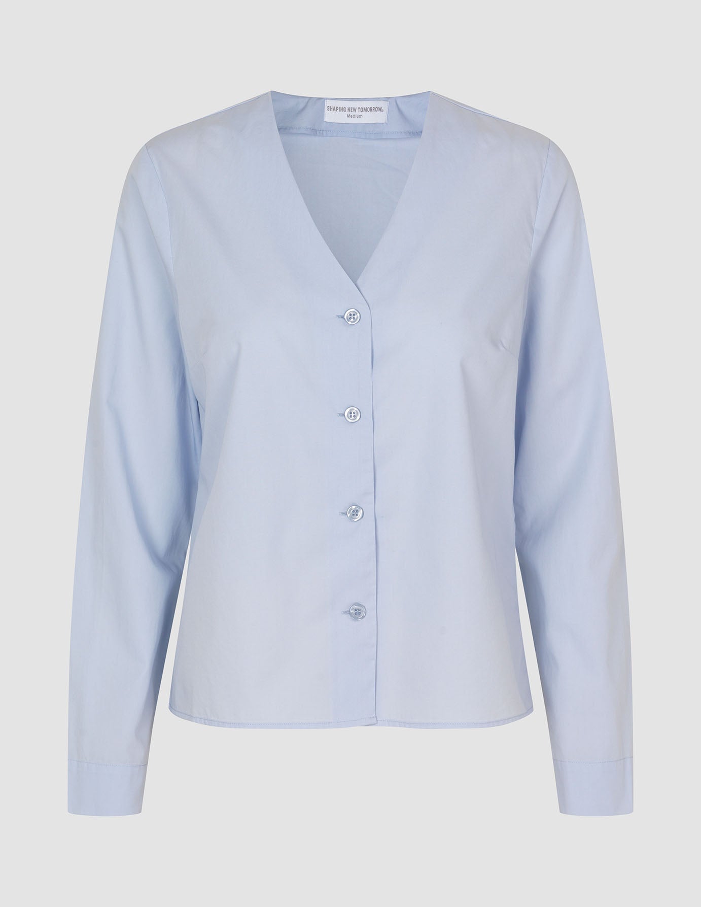 Madison Blouse Powder Blue