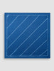 Pocket Square Navy Pinstripe