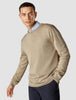 Premium Merino Crewneck Sahara