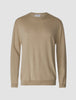 Premium Merino Crewneck Sahara