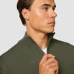 Premium Merino Half Zip Nightfall Green