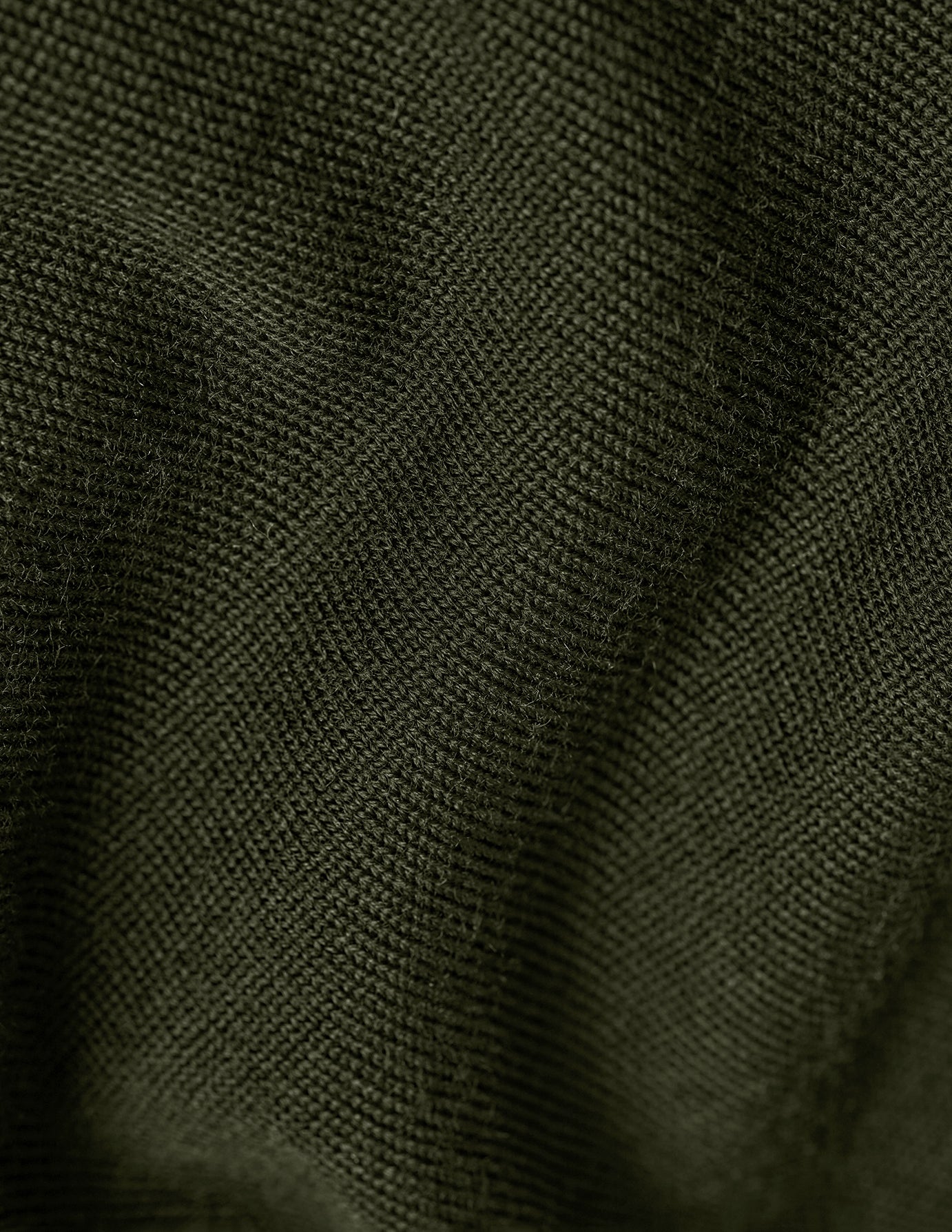 Premium Merino Half Zip Nightfall Green