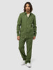 Refined Linen Long Sleeve Shirt Clover Green