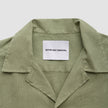 Refined Linen Bowling Short Sleeve Shirt Tea