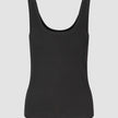 Rib Tank Top Black