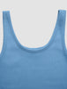 Women's Rib Tank Top Blissful Blue