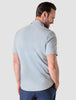 Short-Sleeved Tech Linen Shirt Sea Blue