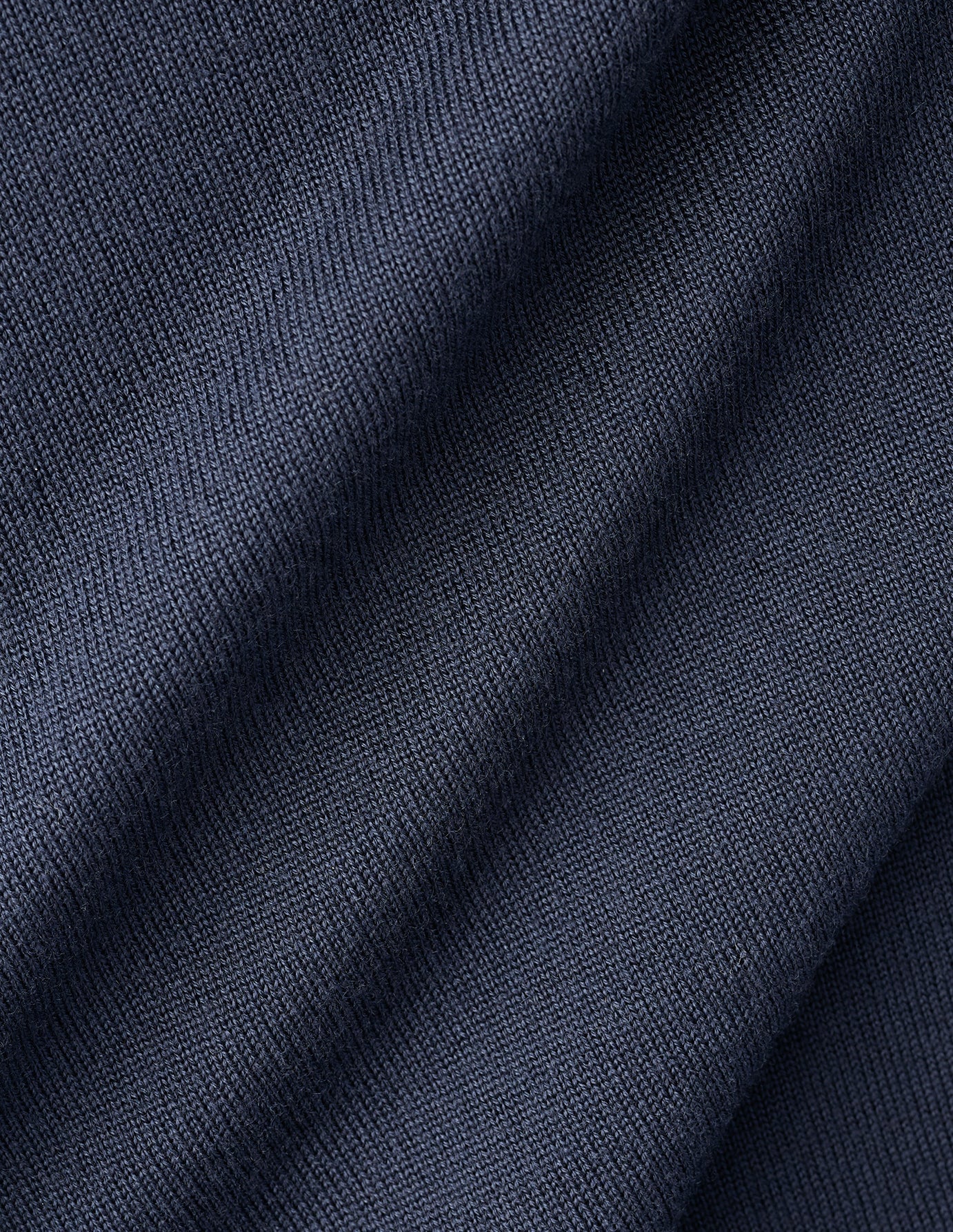 Seamless Premium Merino Knit Crewneck Dark Navy