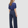 Serene Set Marine Pinstripe Short Jacket Pants