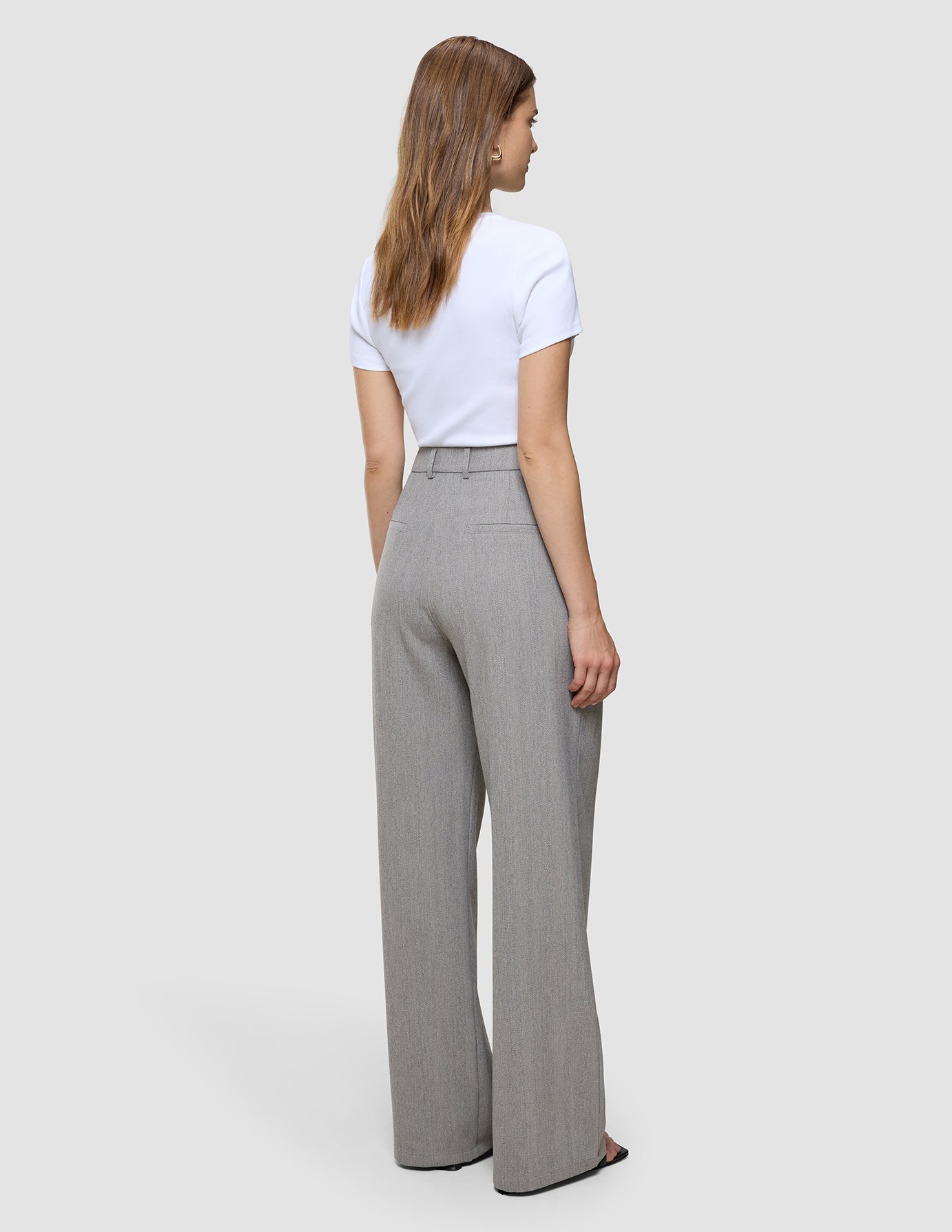 Serene Set Tapestry Herringbone Short Jacket Pants