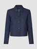 Serene Set Marine Pinstripe Short Jacket Pants
