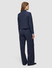 Serene Set Marine Pinstripe Short Jacket Pants