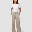 Serene Pants Wide Greige