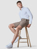 Essential Suit Shorts Walnut