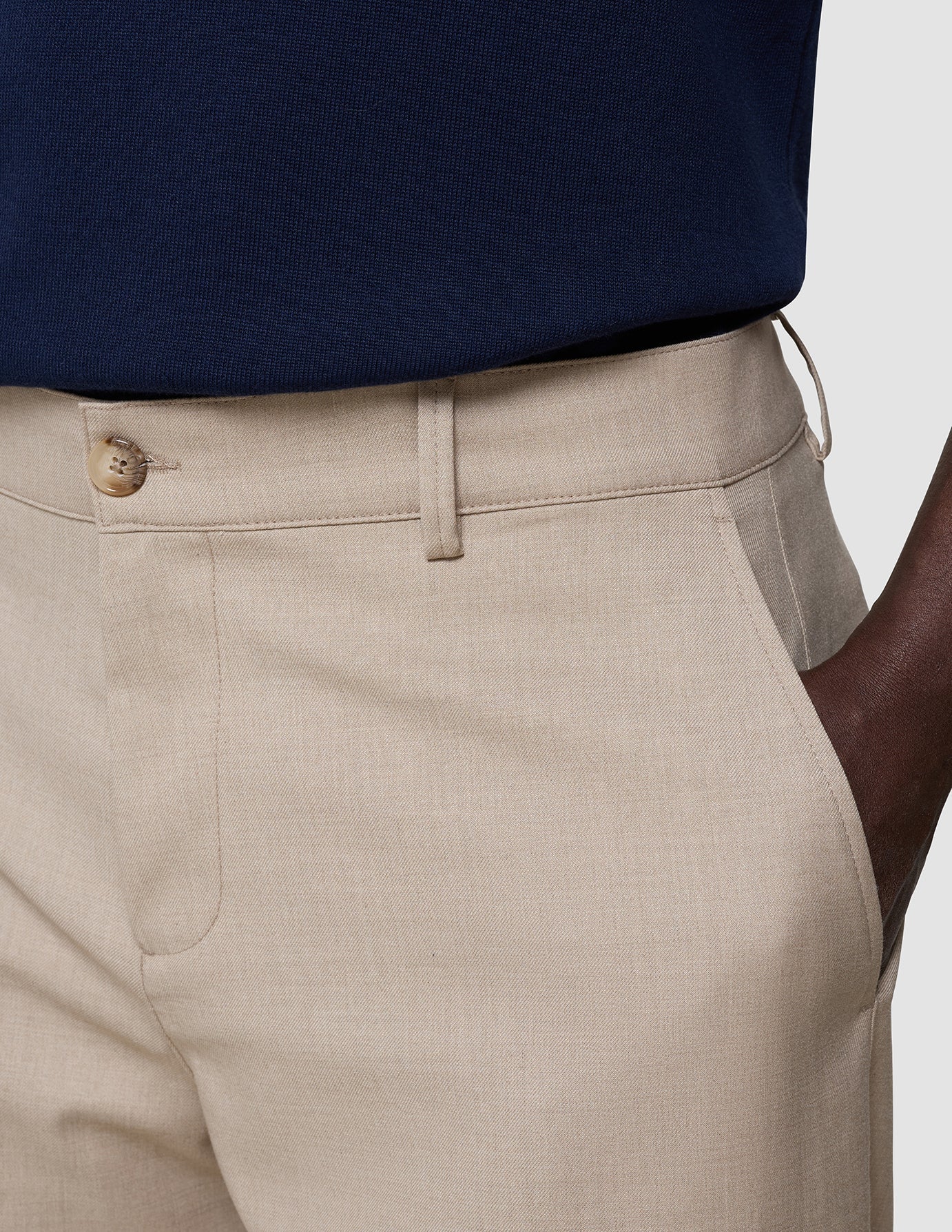 Siena Pants Relaxed Fit Beige